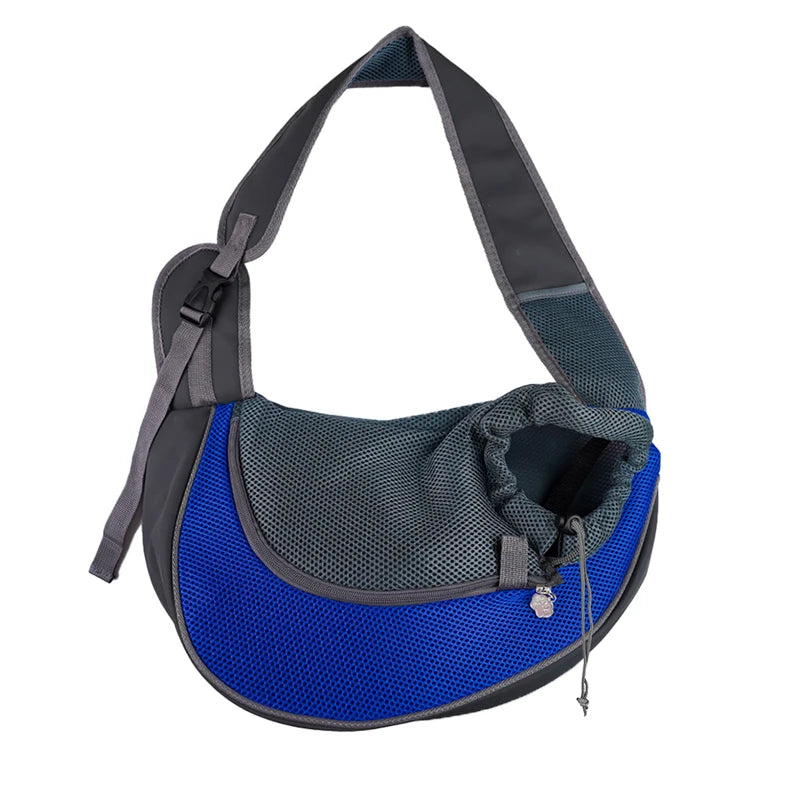 Ultimate Pet Carrier Backpack for Cats and Dogs - Stylish Mesh Sling Travel Tote & Crossbody Bag.