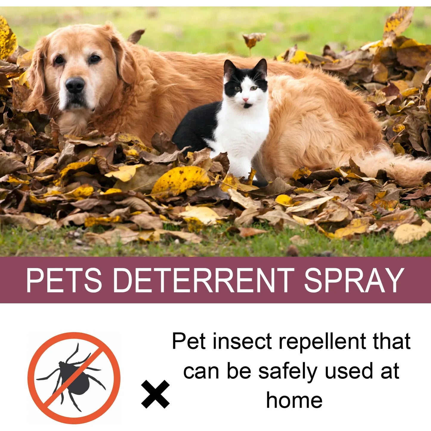 Pet Fur Spray for Effective Flea, Tick, and Mosquito Control in Dogs, Cats, and Home Environments.