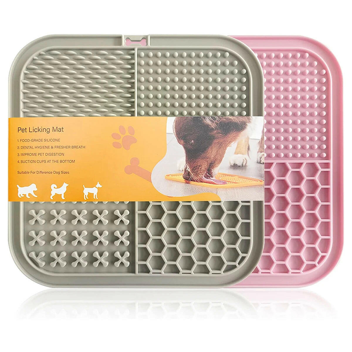 Silicone Lick Mat Anxiety Relief for Food.