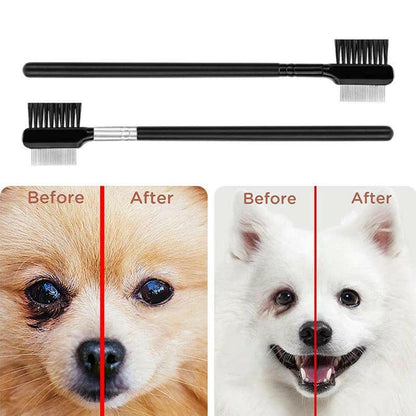 Mini Pet Tear Stain Remover Comb/Brush.