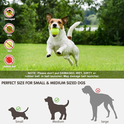 Automatic Ball Launcher Dog  Toy Interactive Tennis Pet Thrower.