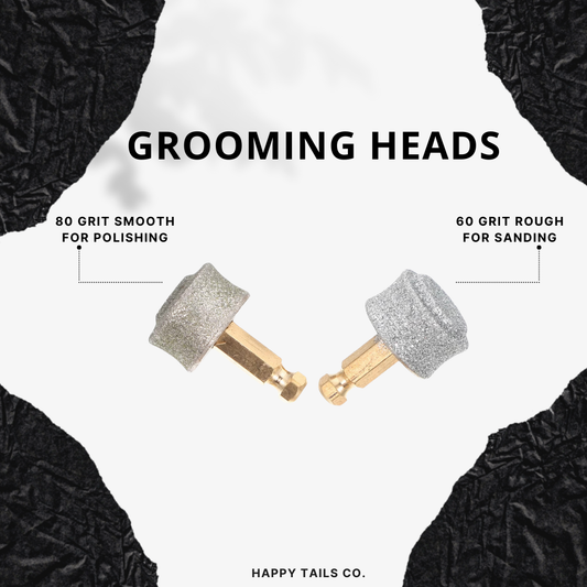 60/80 Grit Diamond Grooming Heads.