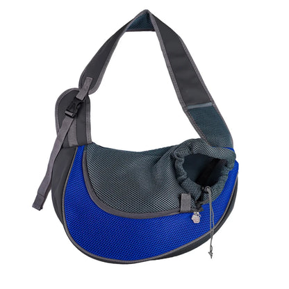 Ultimate Pet Carrier Backpack for Cats and Dogs - Stylish Mesh Sling Travel Tote & Crossbody Bag.