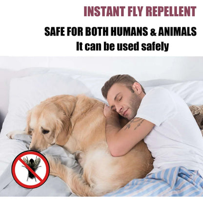 Pet Fur Spray for Effective Flea, Tick, and Mosquito Control in Dogs, Cats, and Home Environments.