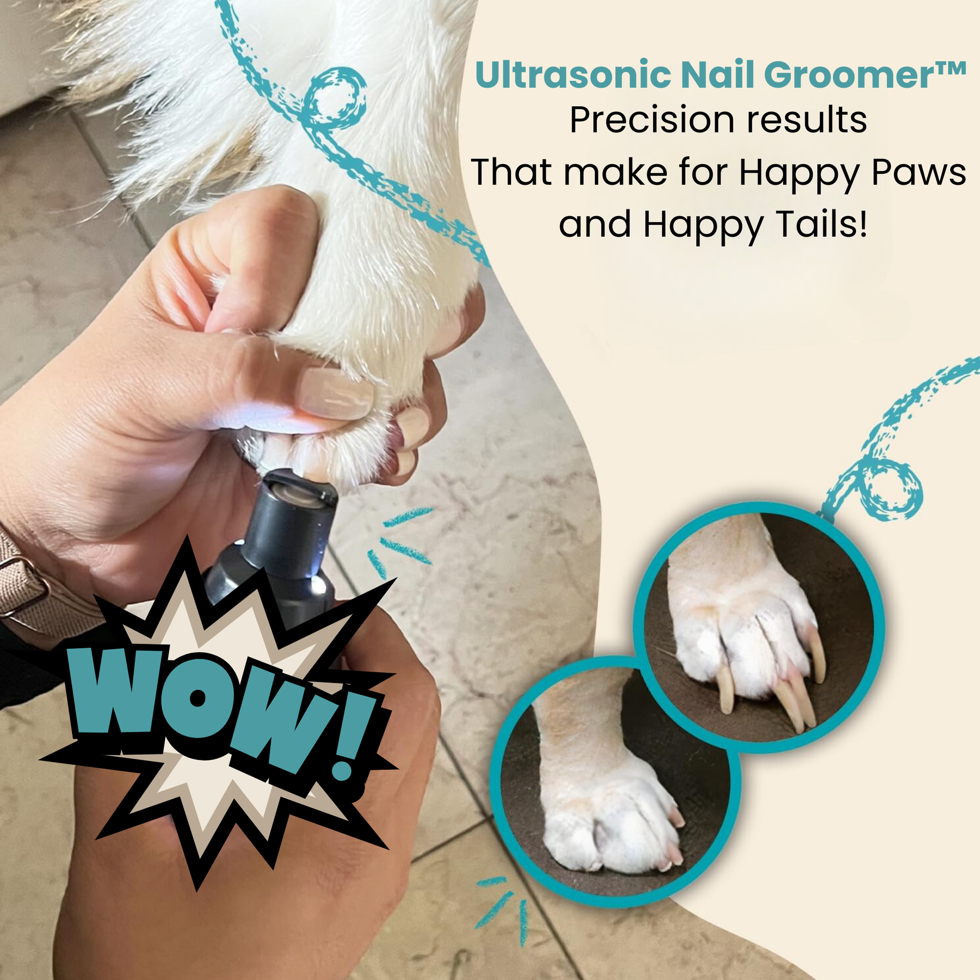 Ultrasonic Nail Groomer™.