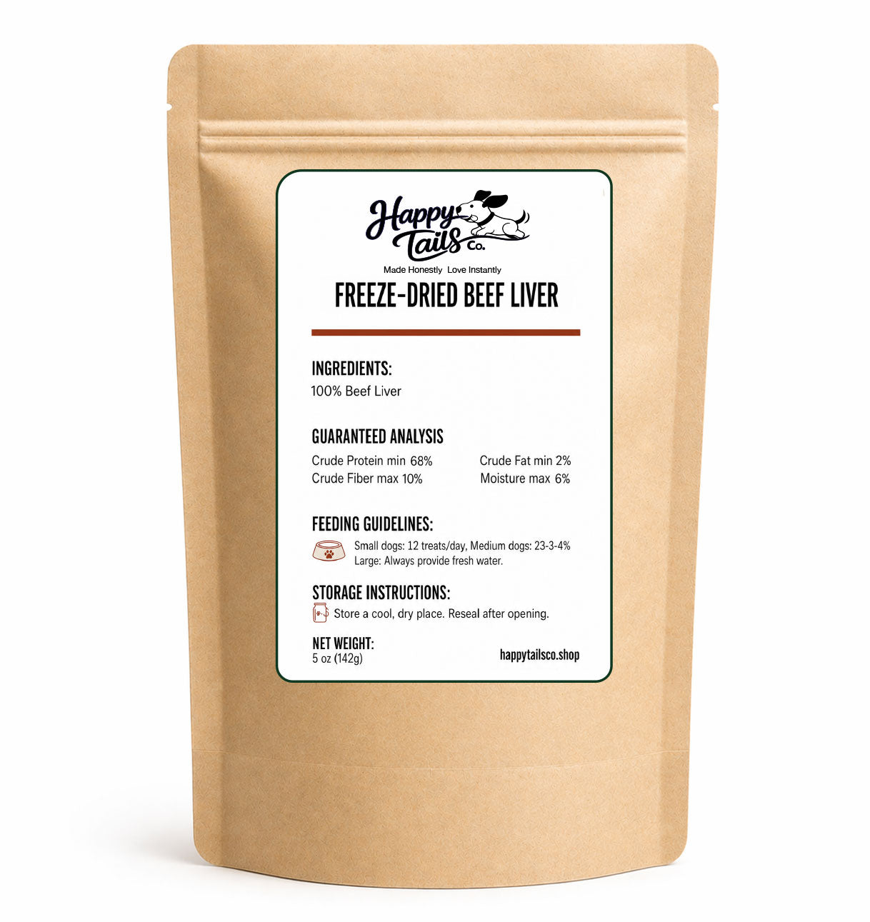 Moo Moo Freeze-Dried Beef Liver | 4 oz