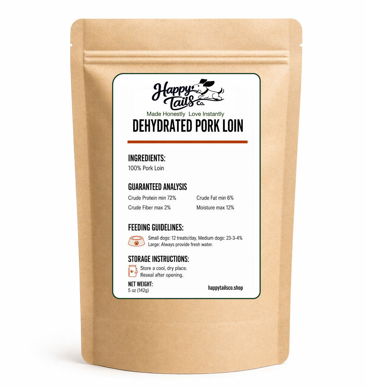Oink Oink Dehydrated Pork Jerky | 4 oz