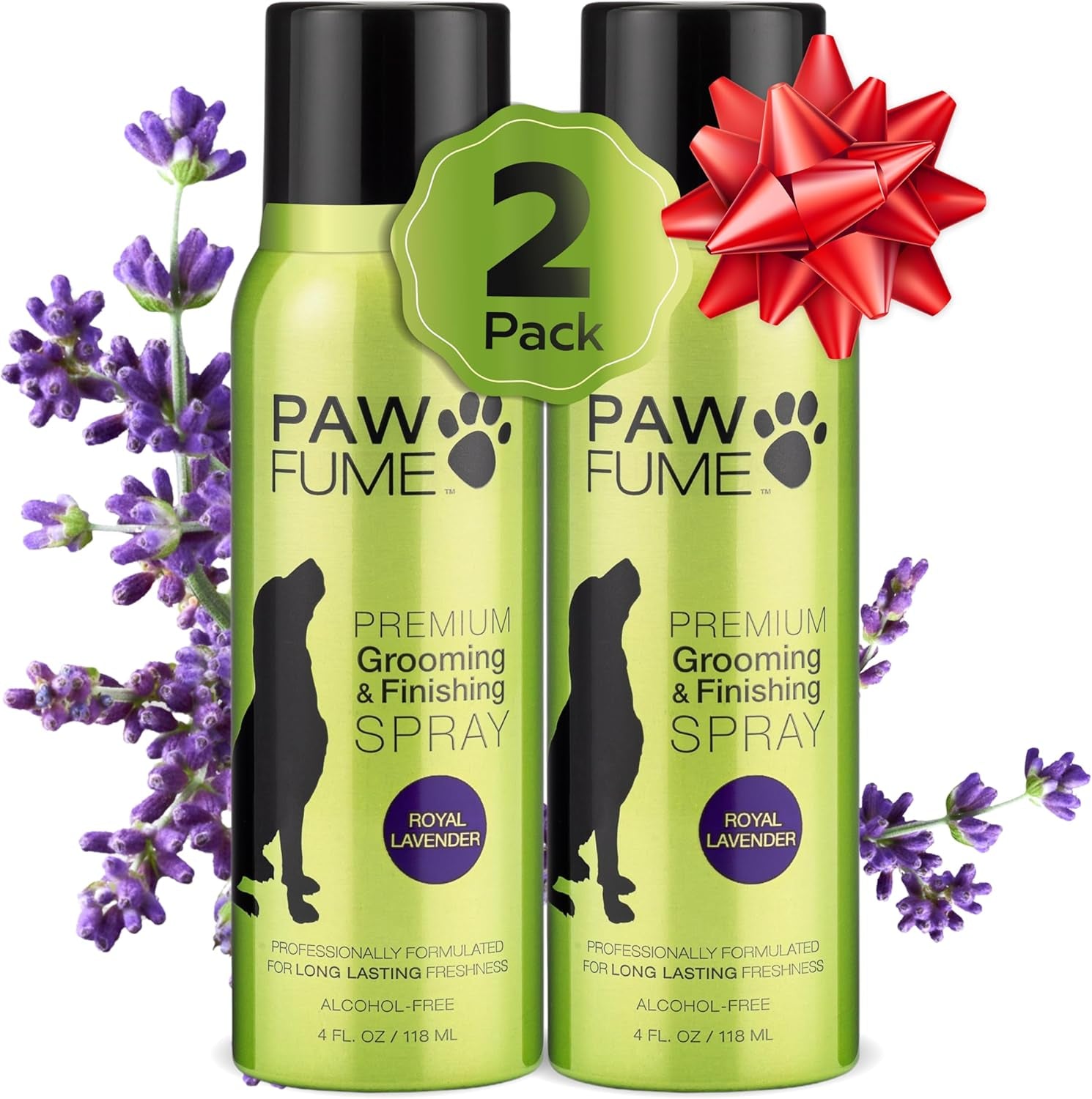 Lavender Dog Deodorizing and Grooming Spray - Long-Lasting Cologne for Dogs.