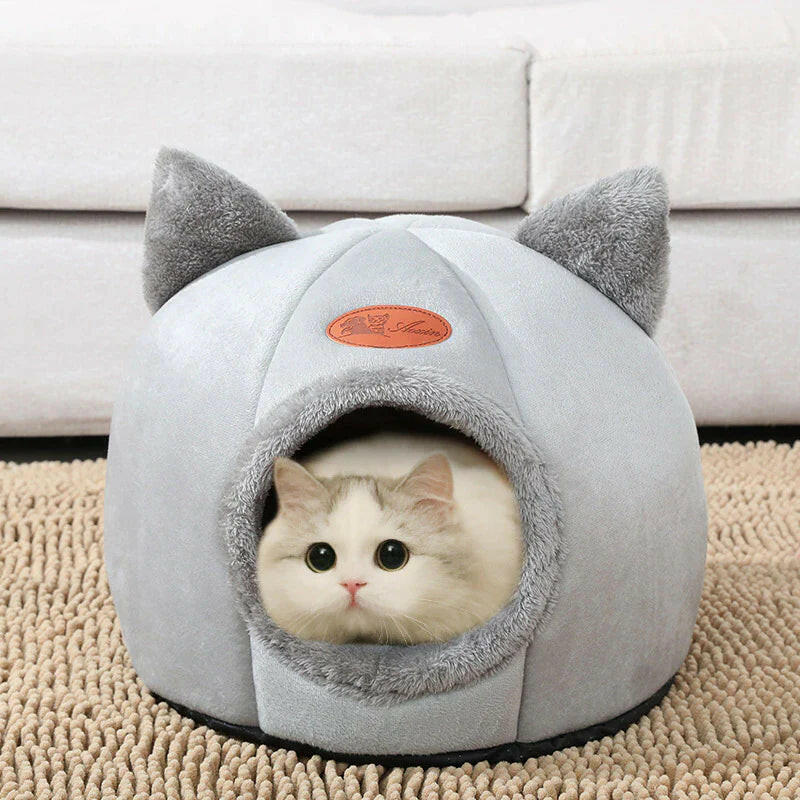 Deep Sleep Comfort Cat/Dog Cozy Cave Bed.