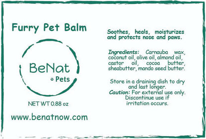 Pets Furry Pet Balm. 0.9 Oz..