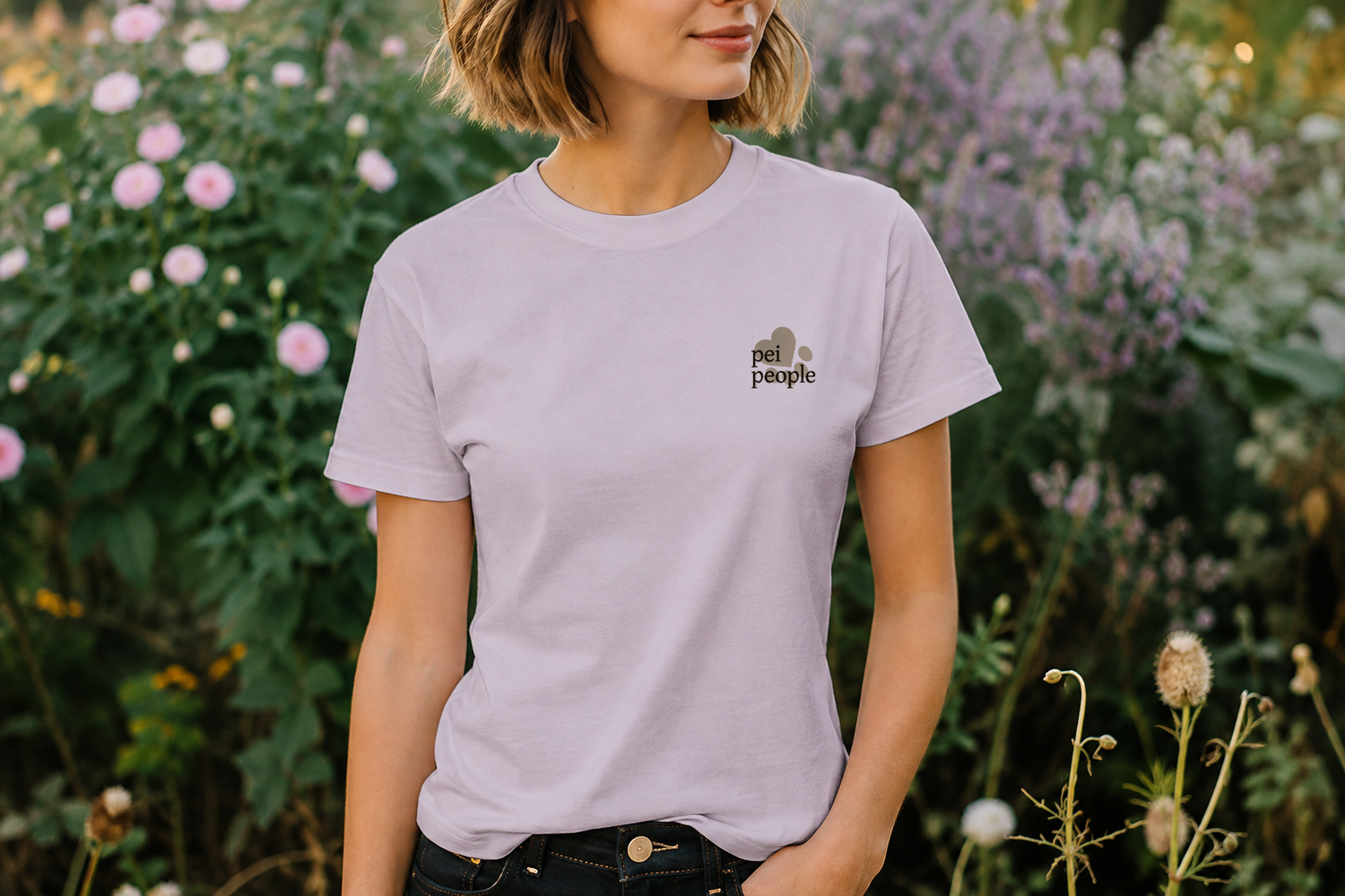 Pei People Shar Pei Rescue Ladies' Relaxed Fundraiser Tee